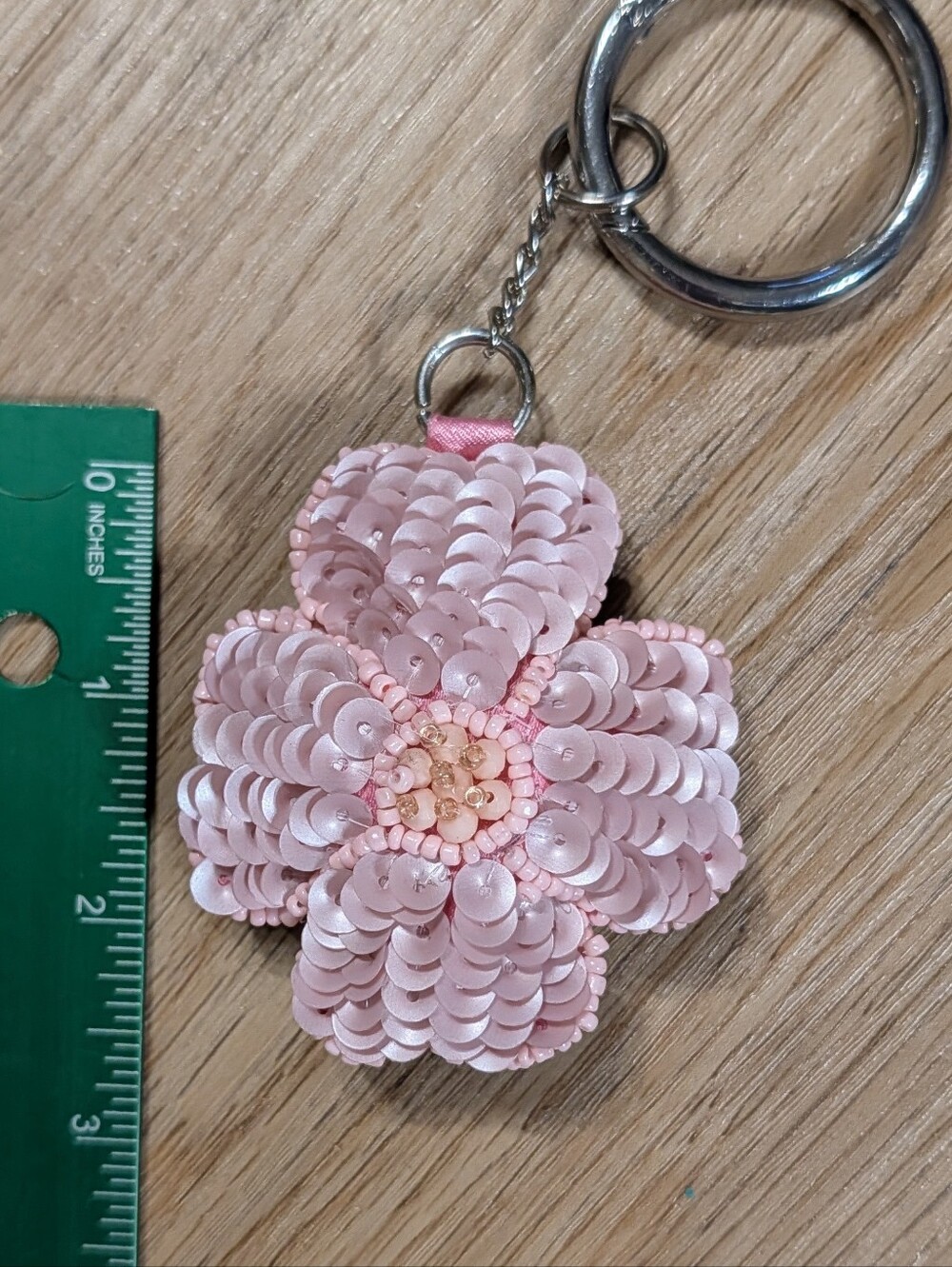 Hand-beaded 3D Bag Charms Lot; 9pc Flowers - Picture 11 of 16